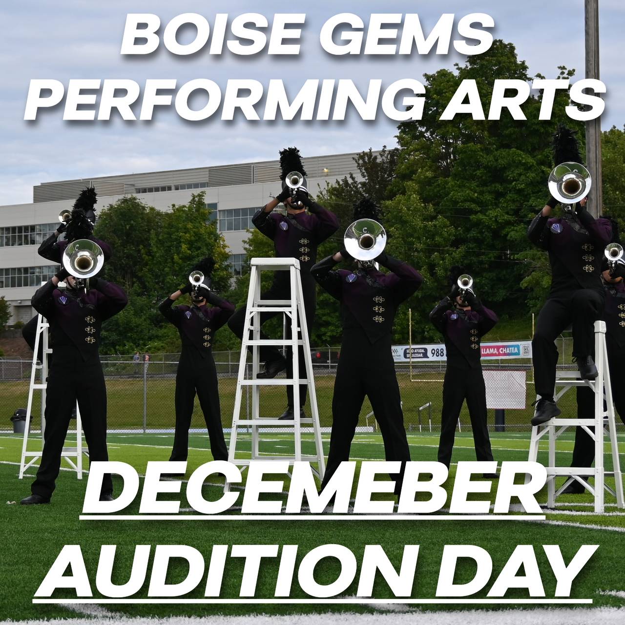 Cover for boise gems event, December Gems DBC / BGI Audition Day
