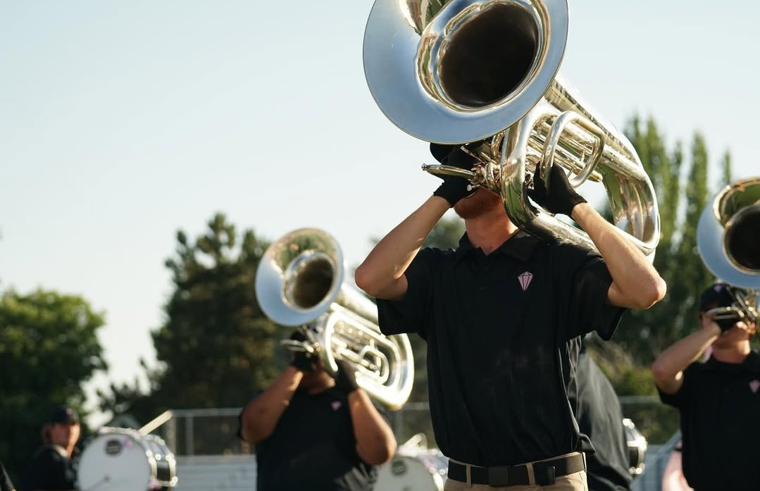 Second picture of the boise performance of the Boise Gems Drum and Bugle Corps