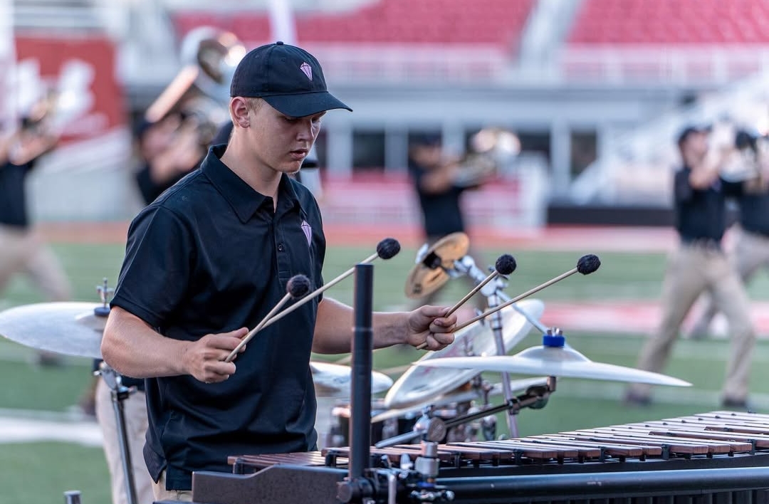 Third picture of the utah performance of the Boise Gems Drum and Bugle Corps